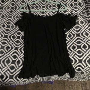 over the shoulder top